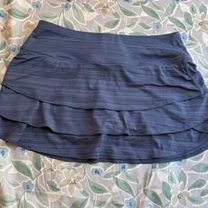 Athleta Dark Blue Women's Mini Skirt